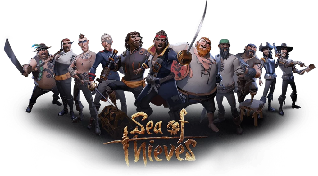Les partenaires officiels de l'univers Sea of Thieves